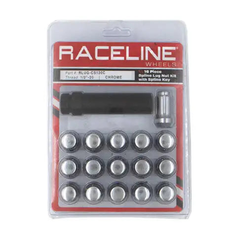 RLUG-CS120C (16pk 20X1/2 Spline Chrome CS Pack w/Key)