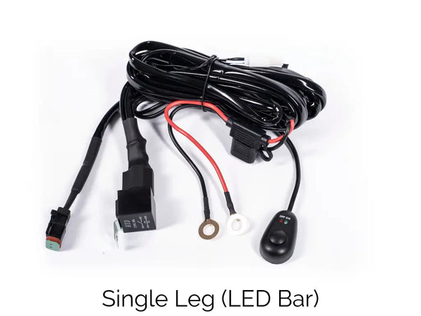 Front Runner Slimline Roof Rack LED Bar Brackets/Combo - Cali Raised LED