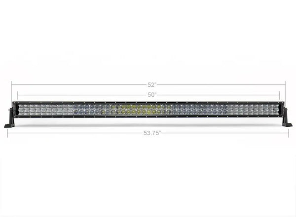 2007-2020 Toyota Tundra 52" Curved LED Light Bar Roof Brackets/Combo - Cali Raised LED