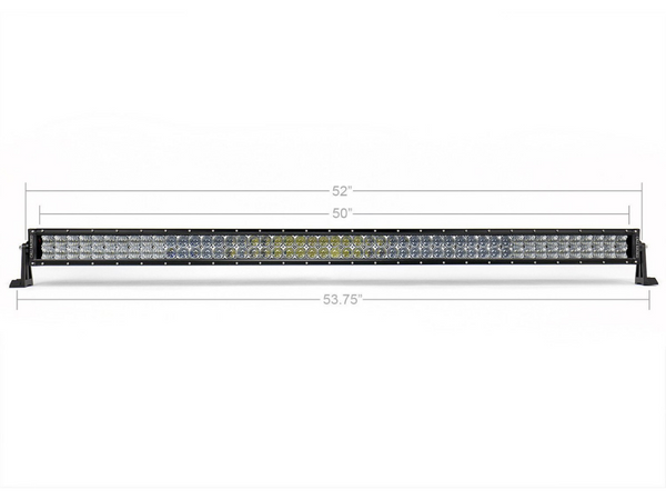 2005-2020 Toyota Tacoma 52" Curved LED Light Bar Roof Brackets/Combo - Cali Raised LED