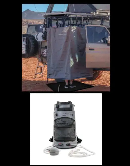 HD Nomadic Car-Side Shower Room