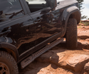GX550 Overland Kickout Rock Sliders