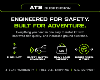 2" ATS Suspension Lift Kit for Subaru Crosstrek (2018+)