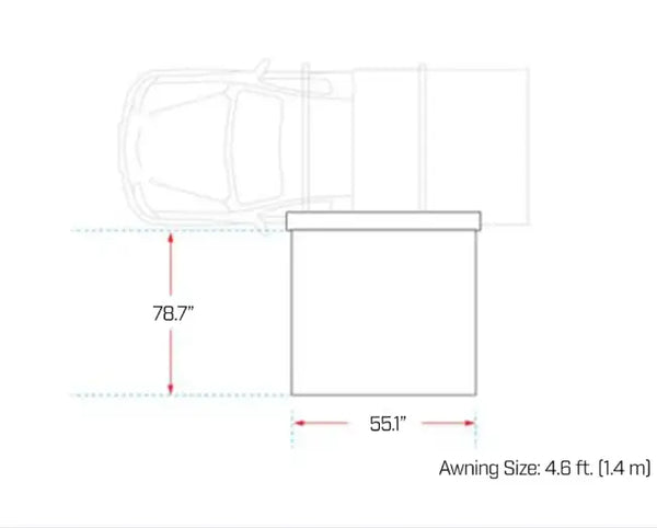 DeltaWing 90° Awning