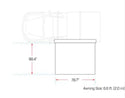 DeltaWing 90° Awning