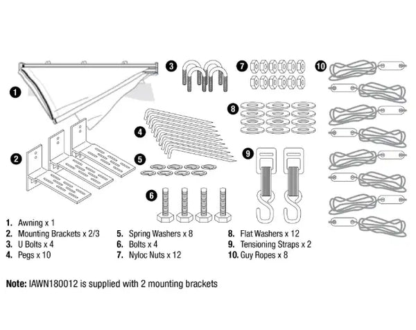 DeltaWing 180° Awning
