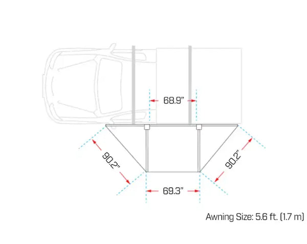 DeltaWing 180° Awning