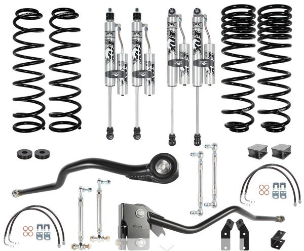 Backcountry 2.0 suspension system for Jeep Wrangler 2007-2017