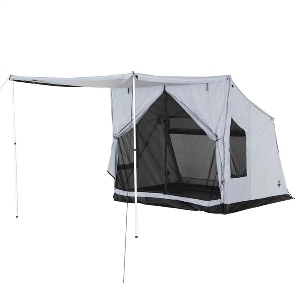 LD P.S.T. Portable Safari Ground Tent, Grey Body & Grey Trim