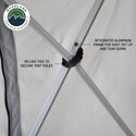 LD P.S.T. Portable Safari Ground Tent, Grey Body & Grey Trim