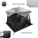 Hub Centric Ground Tent - Black Body & Grey Rainfly