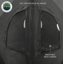 Hub Centric Ground Tent - Black Body & Grey Rainfly
