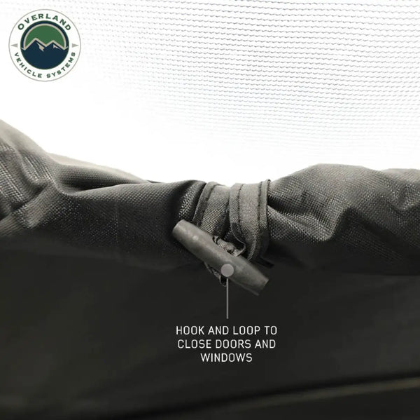 Hub Centric Ground Tent - Black Body & Grey Rainfly