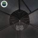 Hub Centric Ground Tent - Black Body & Grey Rainfly