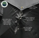 Hub Centric Ground Tent - Black Body & Grey Rainfly
