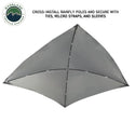 Hub Centric Ground Tent - Black Body & Grey Rainfly
