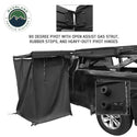 XD Nomadic 90 Degree Pivot Shower Awning - Quick Deploying w/Light Strip & Black Out