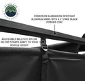 XD Nomadic 90 Degree Pivot Shower Awning - Quick Deploying w/Light Strip & Black Out