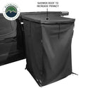 XD Nomadic 90 Degree Pivot Shower Awning - Quick Deploying w/Light Strip & Black Out