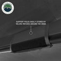 XD Nomadic 270 LT Awning - Black Fabric and Travel Cover
