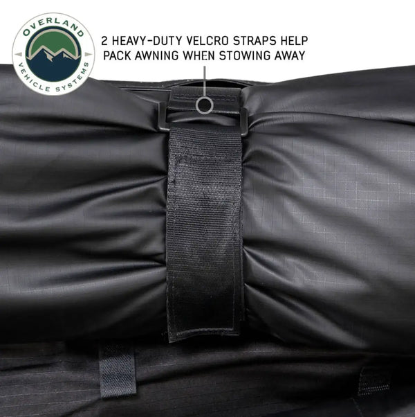 XD Nomadic 270 LT Awning - Black Fabric and Travel Cover