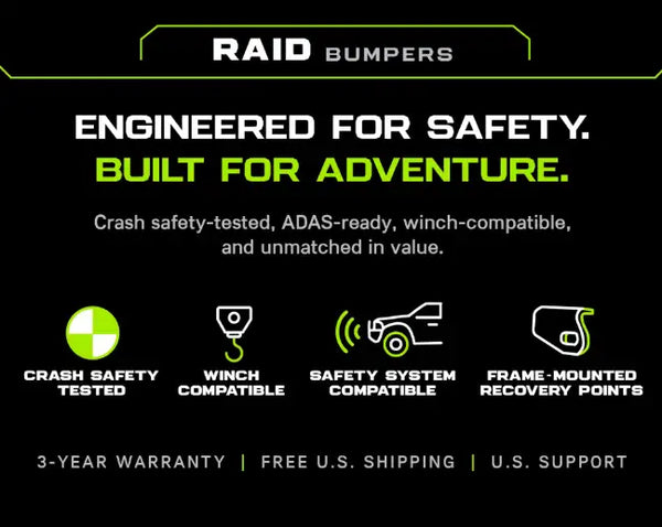 Raid Rear Bumper Kit for Toyota Tundra (2014-2021)