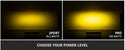 SS20 Yellow LED Light Bar (one)