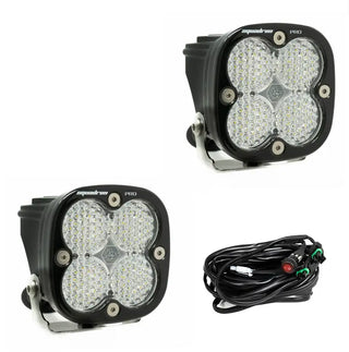 Squadron Pro Black LED Auxiliary Light Pod Pair - Universal