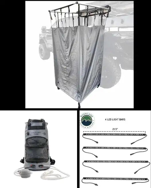 HD Nomadic Car-Side Shower Room
