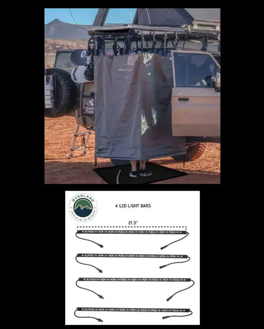 HD Nomadic Car-Side Shower Room