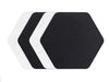 Black/Clear - 4 Lrg