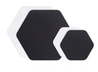 Buy black-clear-2-lrg-2-sm Gear Aid Tenacious Tape Hex Patches