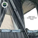 XD Everest Cantilever Aluminum Hard Shell Roof Top Tent, Blue Body & Black Rainfly
