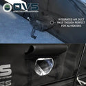 XD K2 Dual Action Clam Shell 2 Person Aluminum Hard Shell Roof Top Tent, Blue Body & Black Rainfly