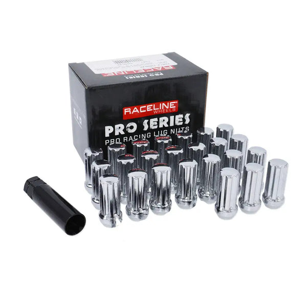 L73809LA8NV 14X1.50 XL CHROME SPLINE 8 LUG KIT NO VALVE STEM