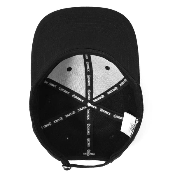 AlphaRex Embroidered Snapback All Black | AlphaRex