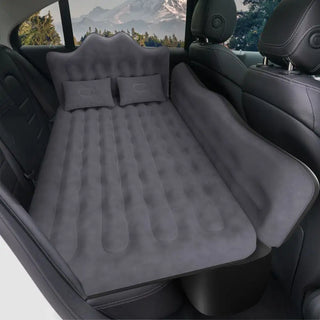 Umbrauto 29.53in/75cm Wide Car Air Mattress Inflatable SUV, Truck & Van Back Seat Camping Bed with Pump & Pillows,Black
