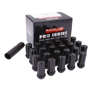 L73804LBKA-23NV-JEEP 1/2 XL BLACK SPLINE 23 LUG JEEP KIT