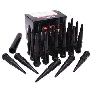 L793804XLBK-23NV 1/2 XL BLACK SPIKE JEEP 23 LUG INSTALL KIT INCLUDES 23 LUGS AND 1 INSTALLATION KEY