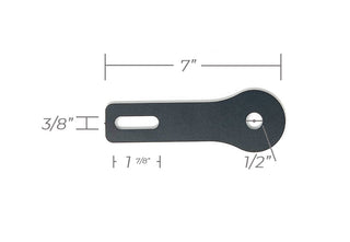 Hood/Ditch Light Extension For CB Antenna Mount