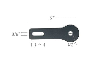 Hood/Ditch Light Extension For CB Antenna Mount