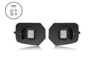 LED Fog Light Pod Replacements Brackets Kit For 2016-2023 Toyota Tacoma