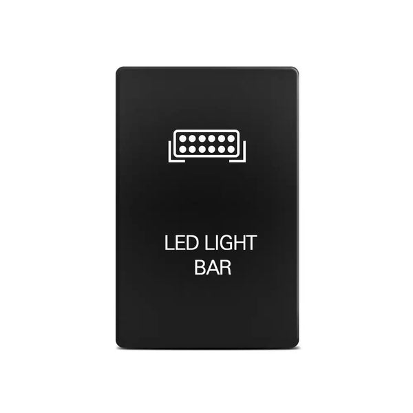 Small Style Toyota OEM Style "LED LIGHT BAR" Switch - Cali Raised LED