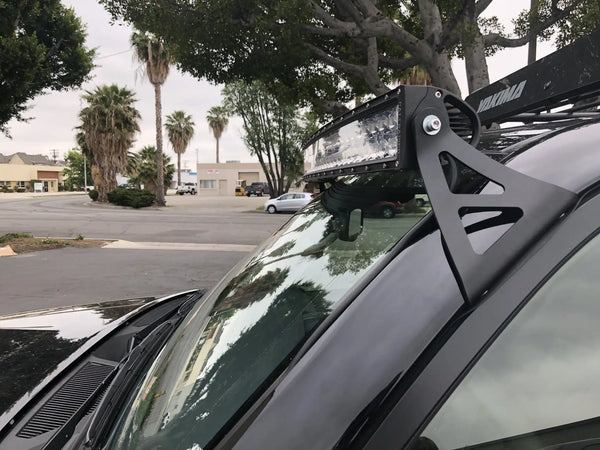 2003-2020 Toyota 4Runner 52" Curved LED Light Bar Roof Brackets/Combo - Cali Raised LED
