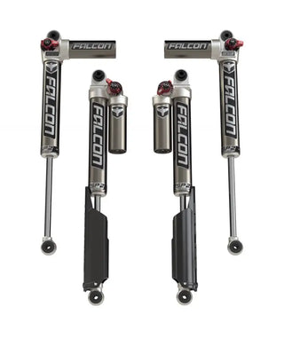 Teraflex JL 4dr: Falcon SP2 3.3 Fast Adjust Piggyback Shock Kit (2-4.5" Lift)