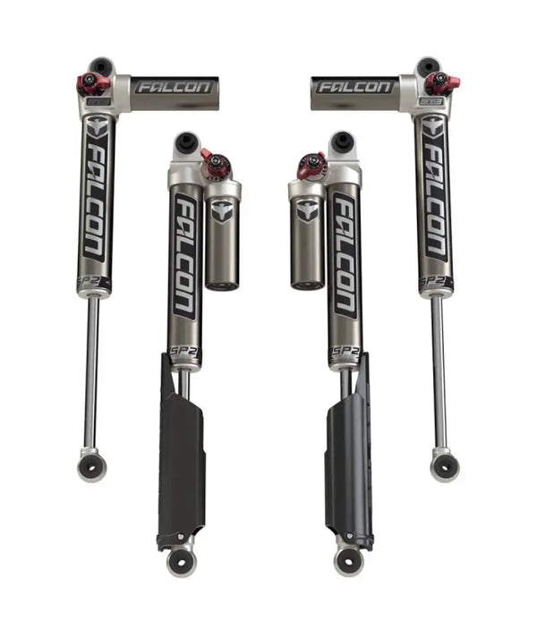 Teraflex JL 4dr: Falcon SP2 3.3 Fast Adjust Piggyback Shock Kit (2-4.5" Lift)