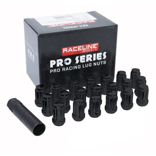 L73806BKANV 12X1.25 BLACK SPLINE 5 LUG INSTALL KIT NO VALVE STEMS