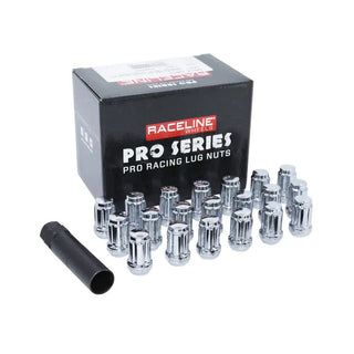 L73807ANV 12X1.50 CHROME SPLINE 5 LUG KIT NO VALVE STEMS