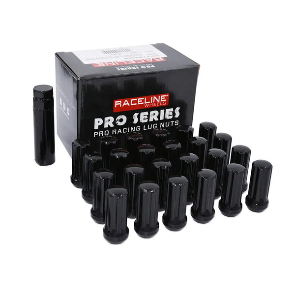 L73850DBKA8NV 14X2.0 DUPLEX BLACK SPLINE 8 LUG KIT NO VALVE STEM